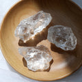 5Pcs Clear Quartz Raw Crystals, Rough Quartz Stones Set, Random Shipment