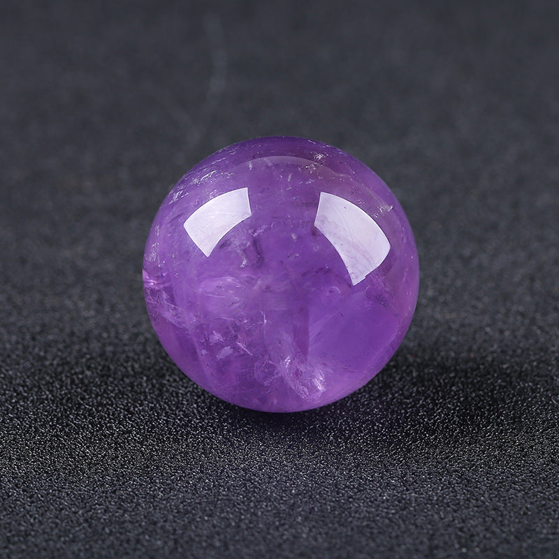 Amethyst Crystal Sphere 9cm | Polished Purple Crystal Ball Home Decor Ornament