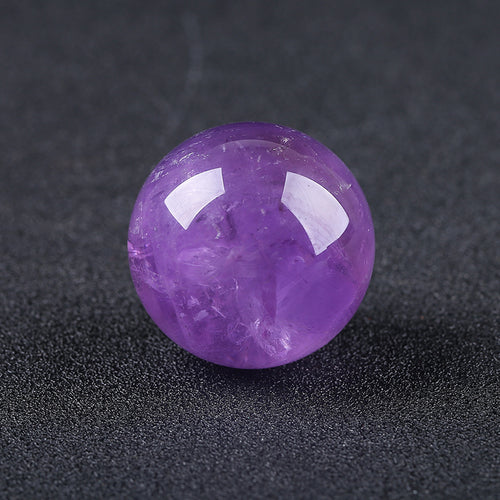 Amethyst Crystal Sphere 9cm | Polished Purple Crystal Ball Home Decor Ornament